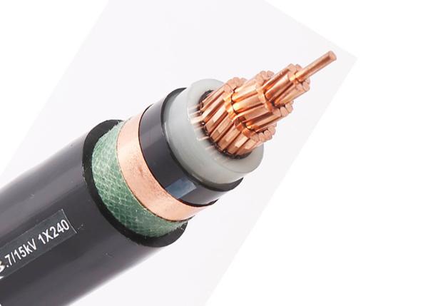 3 Core XLPE Insulated MV Power Cable Stranded Copper Conductor For Laying Sh Shenghua