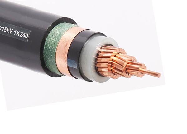 Stranded PVC XLPE Insulated Power Cable Copper Conductor 35KV