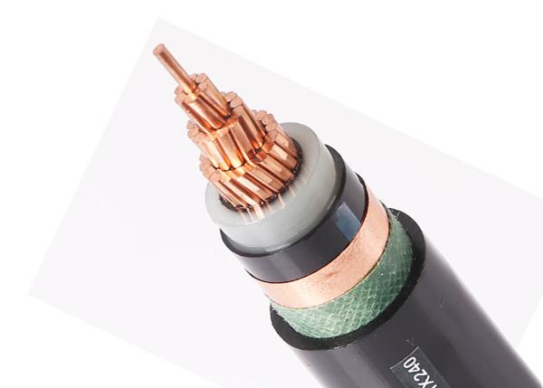 3 Core XLPE Insulated MV Power Cable Stranded Copper Conductor For Laying Sh Shenghua