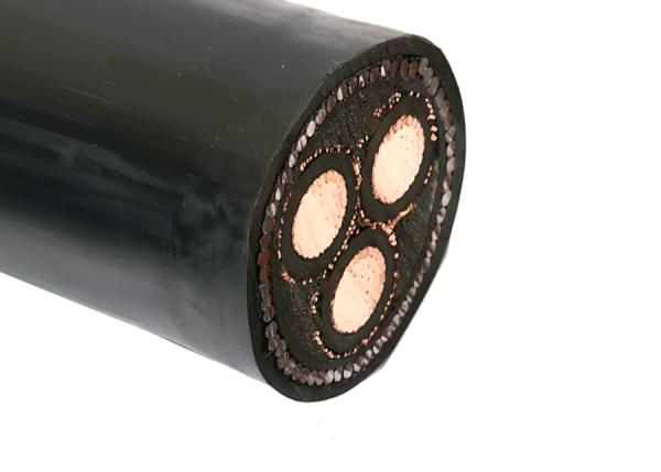 Custom Single Core Armoured Cable XLPE Insulation Stranded Bare Copper