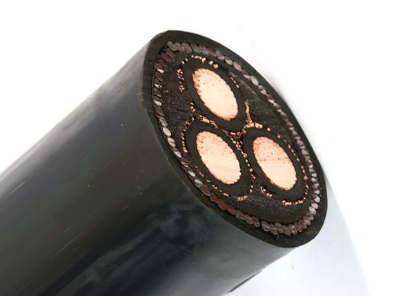 Custom Single Core Armoured Cable XLPE Insulation Stranded Bare Copper