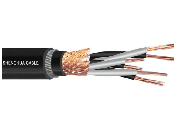 Professional Shielded Instrument Cable Individual / Overall Copper Wire Braiding