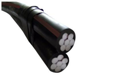 China Outdoor Two Core Aerial Bundled Cable , XLPE / PVC Insulation Cable for sale