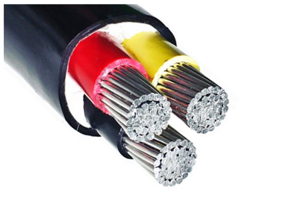 U-1000V  Unarmoured Three Core Aluminum Conductor PVC Insulated & Sheathed  Cable