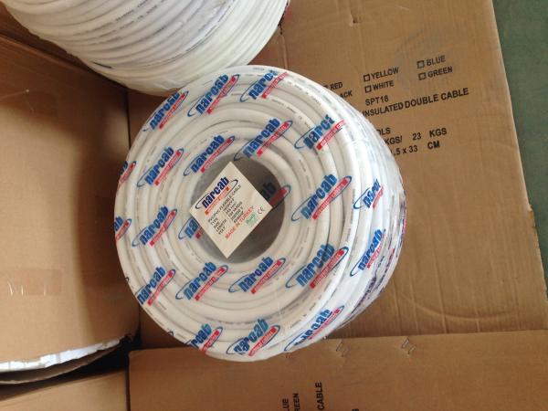 CU/PVC/PVC H07VV-F 3x2.5mm2,3x1.5mm2 ,3x4mm2 Copper material,White Colour