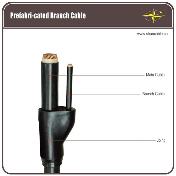 600V / 1000V Prefabricated Cable , Prefab Cable Stranded Copper Conductor Type