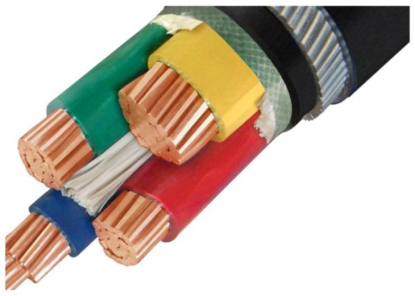 Electrical SWA Armoured Cable 4 Core 1KV Anti Aging Environmental Protection