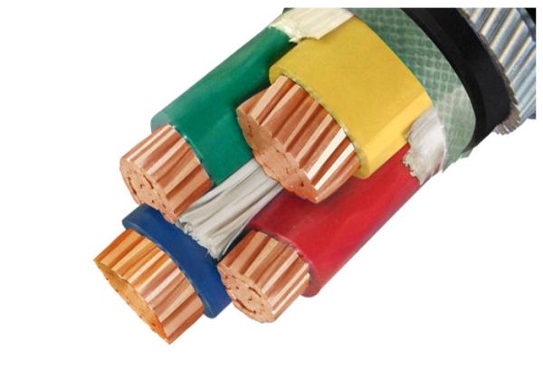 Electrical SWA Armoured Cable 4 Core 1KV Anti Aging Environmental Protection