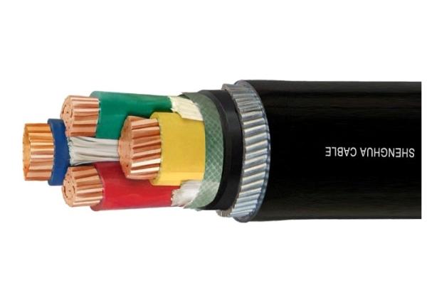 Electrical SWA Armoured Cable 4 Core 1KV Anti Aging Environmental Protection