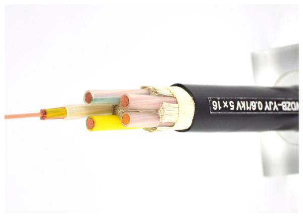 Household LSZH PVC Insulated Power Cable , Low Halogen Cable For Lighting