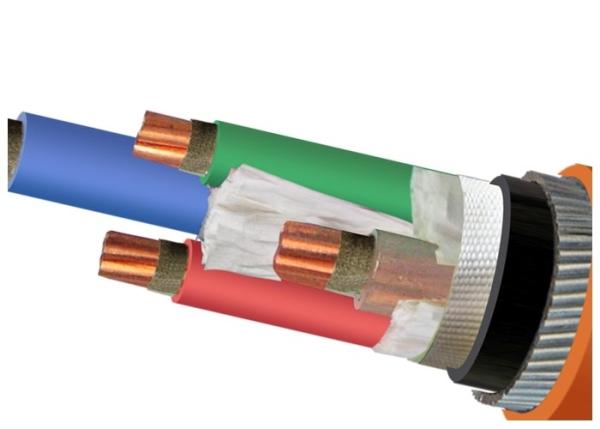 Fire Resistant 4core LV Armoured Electrical Cable XLPE/PVC Insulated Copper Core Steel Wire Armored Cable