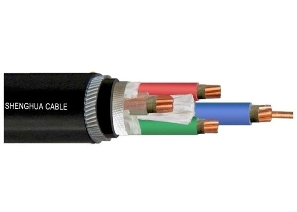 Fire Resistant 4core LV Armoured Electrical Cable XLPE/PVC Insulated Copper Core Steel Wire Armored Cable