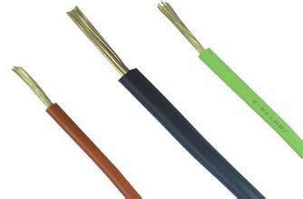 China Commercial LSOH Cable PVC Insulated Electrical Wire Red Black Yellow Brown Color for sale