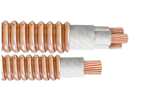 Stranded Copper Wires High Temperature Cable 0.6 / 1 KV Inorganic Insulated