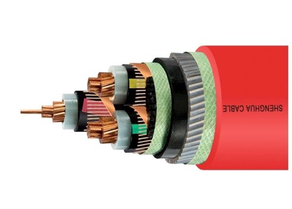 33kV Medium Voltage Steel Wire Armoured Electrical Cable 3 Phase Copper Wire Screen XLPE Power Cable