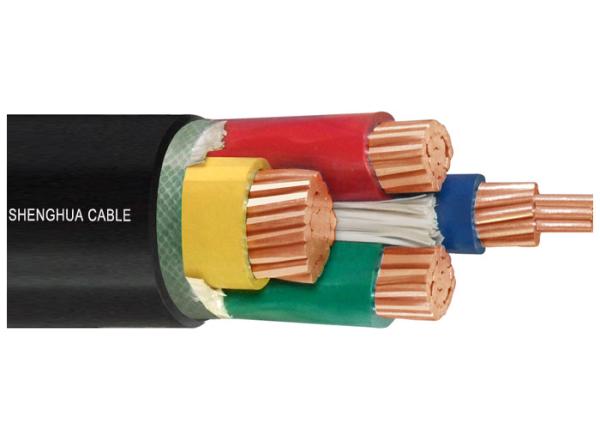 1000V Copper Conductor PVC Insulated Cables Customized With Three Half Core