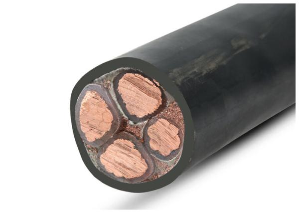 1000V Copper Conductor PVC Insulated Cables Customized With Three Half Core