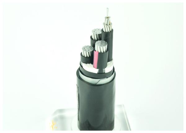 Low Voltage Aluminum Armoured Electrical Cable 3+1 Core Al/PVC/PVC Power Cable with Steel Tape Armour