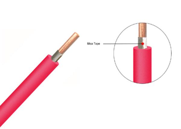 1.5mm 2.5mm Single Core Fire Proof Cable , High Temperature Resistant Cable