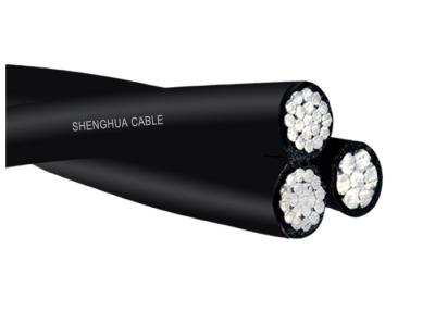 China Electrical ABC Aerial Bundled Cables Three Core For Under Ground / Villages Electrification for sale