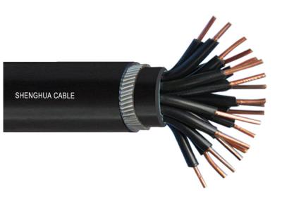China Cables de control multifilares aislados PVC del conductor de cobre, cable acorazado del alambre de acero en venta