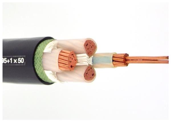 Three  main and one reduced conductor 1kV XLPE insulated Electric cable as per IEC 60502-1