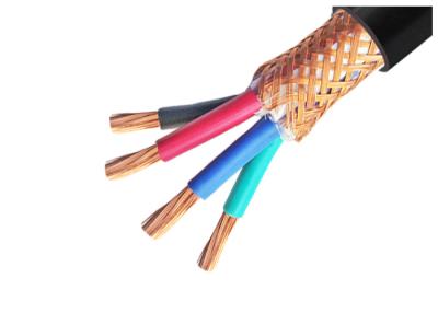 China EMC que blinda el cable de transmisión flexible estañado de la trenza de cobre para las impulsiones controladas de la frecuencia en venta