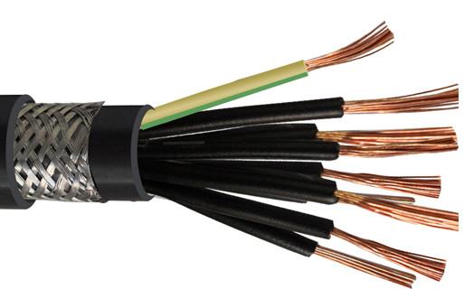 Copper Conductor PVC Insulated Control Cables WIth PVC Sheath and Braided shield