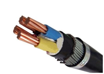 China 1000V Copper or Aluminum Conductor Armoured Electrical Cable Up to Five Cores for sale
