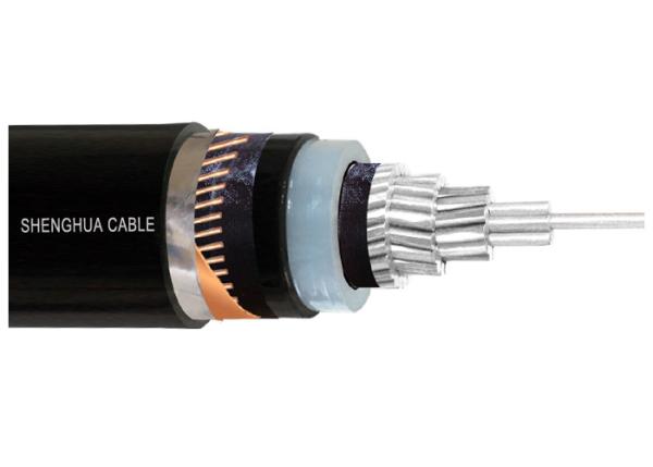 26KV 35KV Single Core XLPE Cable Ink Printing / Embossing Cable Mark