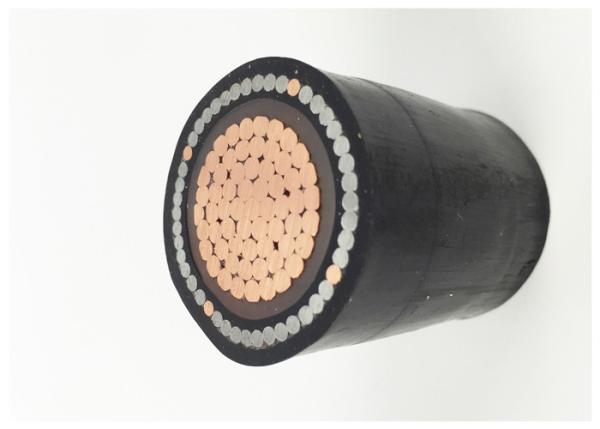 Custom AWA SWA Armoured Copper Cable , Single Core Armoured Cable 11KV 33KV