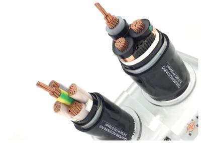 China LV MV HV Armoured Power Cable XLPE Insulated Copper Core Steel Tape Armour Underground Power Cable for sale