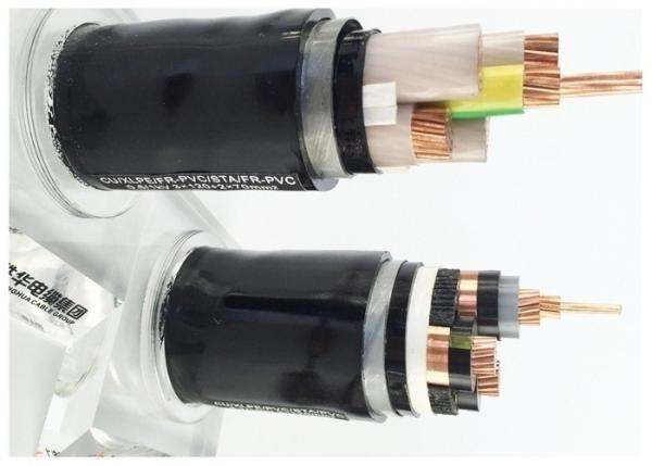 LV MV HV Armoured Power Cable XLPE Insulated Copper Core Steel Tape Armour Underground Power Cable