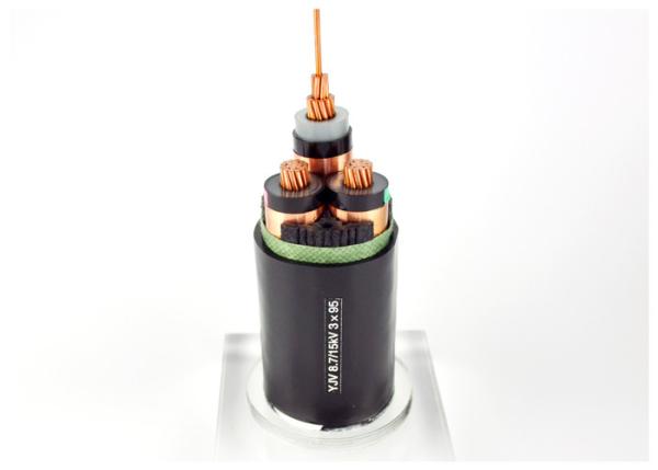 Medium Voltage XLPE Insulated Power Cable Single Core 3 Core Copper Conductor XLPE Insulated Cable N2XSY