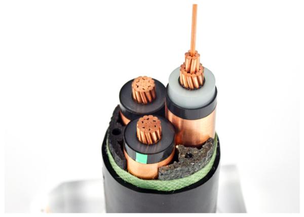 Medium Voltage XLPE Insulated Power Cable Single Core 3 Core Copper Conductor XLPE Insulated Cable N2XSY