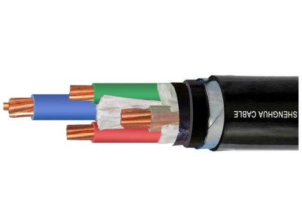 Rigid / Stranded Copper 2 Core 4 Core Armoured Cable For Laying Indoor Outdoor