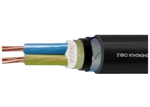 Rigid / Stranded Copper 2 Core 4 Core Armoured Cable For Laying Indoor Outdoor