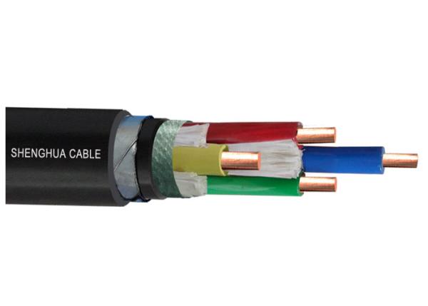 Rigid / Stranded Copper 2 Core 4 Core Armoured Cable For Laying Indoor Outdoor