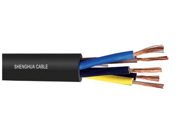 Professional 300 / 500 V Rubber Sheathed Flexible Cable CE KEMA Certification