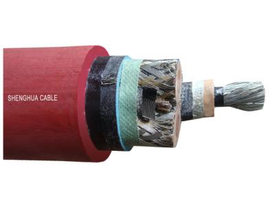 Chine 1,9/3,3 kilovolts de câble engainé par caoutchouc d'exploitation, câble examiné d'isolation de taux de pression moteur à vendre