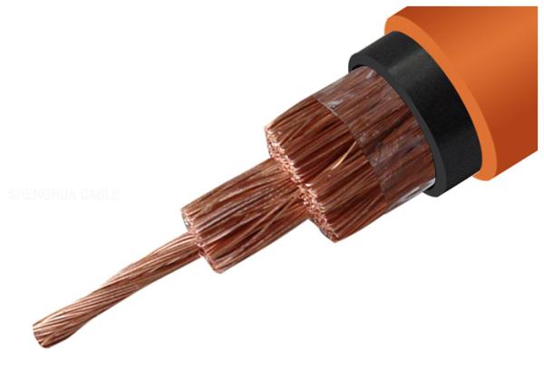 Low Halogen Rubber Sheathed Flexible Cable 1.9 / 3.3 KV CE KEMA Certification