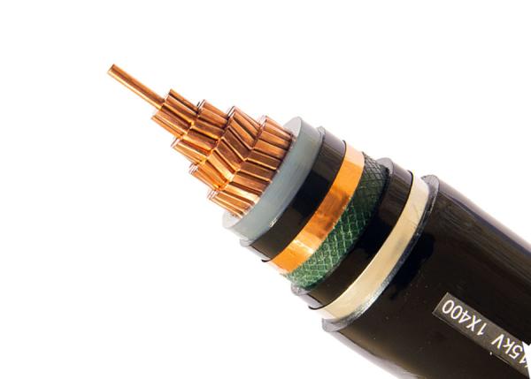 3 Core XLPE Insulated MV Power Cable Stranded Copper Conductor For Laying