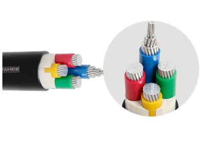China Aluminum Conductor Insulated PVC Sheathed Cable Four Core PVC Cable with 0.6/1kV for sale