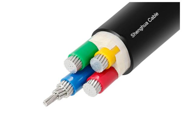 Aluminum Conductor Insulated PVC Sheathed Cable Four Core PVC Cable with 0.6/1kV