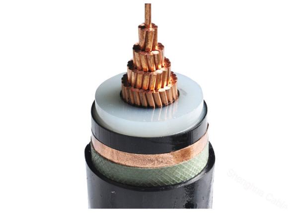 MV 26 / 35kV Signle Core or Three Core XLPE Insulated Power Cable with stranded Copper Conductor