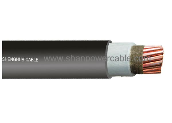 Single Core Copper Conductor XLPE FRC Low Smoke Zero Halogen Wire CE / KEMA Certificate