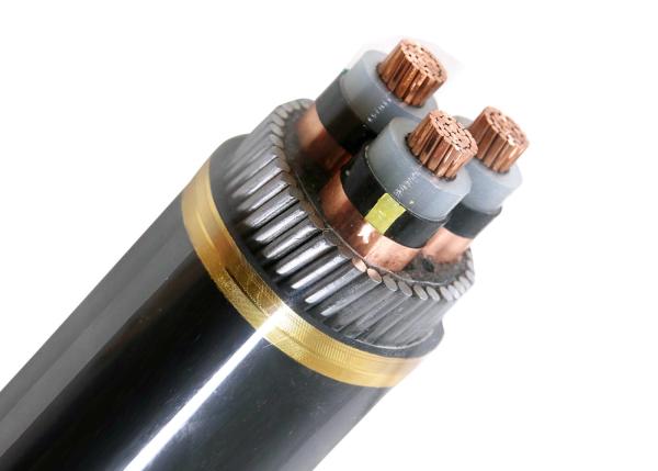 Shenghua Group 35kV 3x400SQMM Armoured MV Electrical Cable XLPE Insulated PVC Sheathed