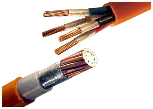 0.6 / 1kV CU / XLPE LOZH Fire Resistant Cable Indoor / Outdoor Electrical Cable