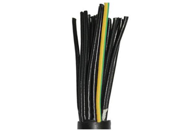 PVC Insulated PVC Sheathed Shielded Control Cable With Yellow - Green Earth Wire