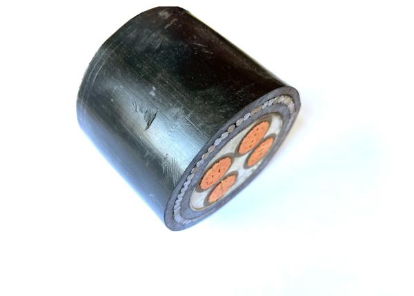 XLPE Insulation AWA Armoured Electrical Cable PVC Sheath Single Core